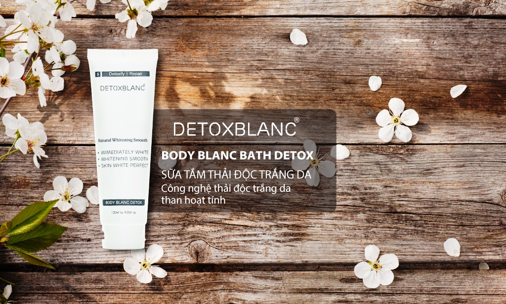 Sữa tắm thải độc trắng da Detox - DetoxBlanC