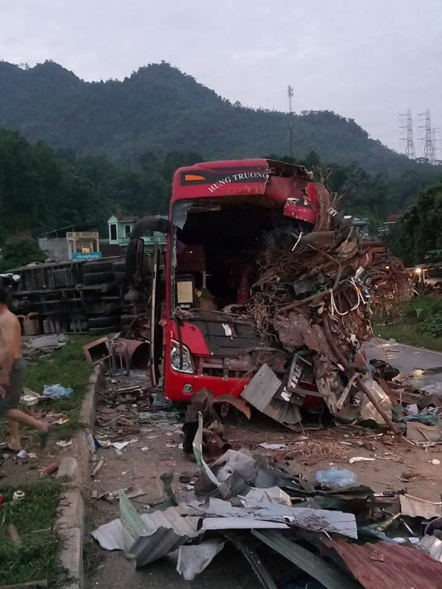 Công an huyện Mai Châu, Hòa Bình đang tích cực điều tra nguyên nhân vụ tai nạn