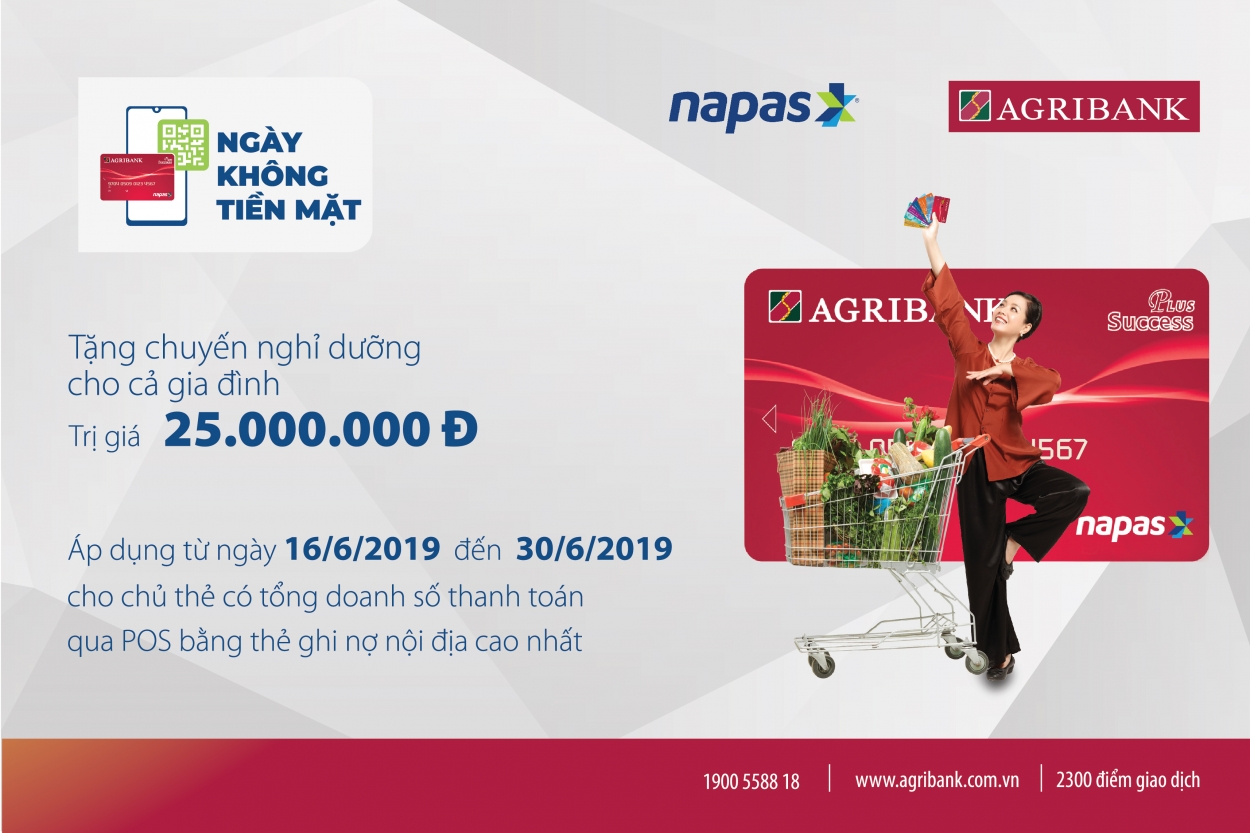 Cùng Agribank hưởng ứng 