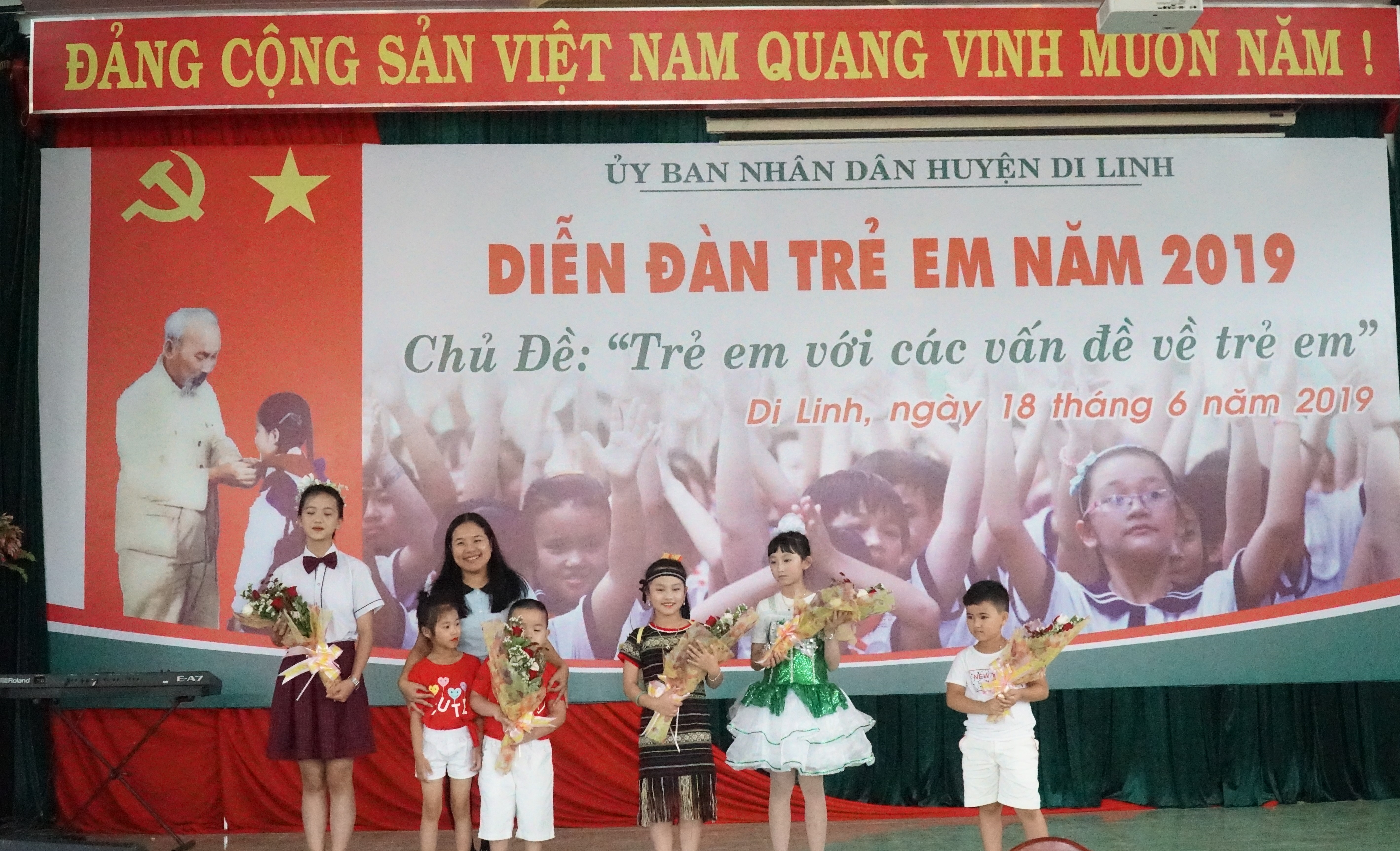 Huyện Di Linh tổ chức Diễn đàn trẻ em 2019 với nhiều hoạt động sôi nổi