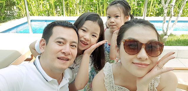 Gia đình nhỏ của chị Huyền