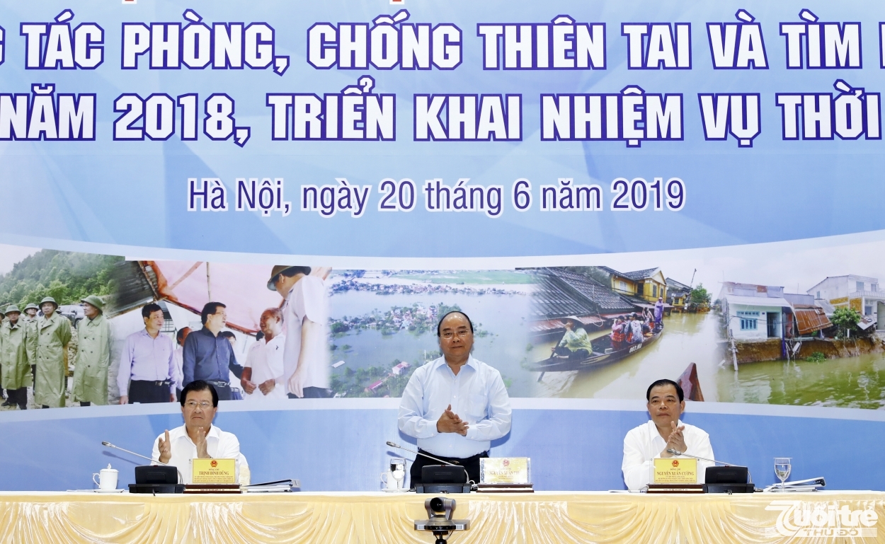 Thủ tướng Nguyễn Xuân Phúc chủ trì Hội nghị tổng kết công tác phòng, chống thiên tai và tìm kiếm cứu nạn năm 2018