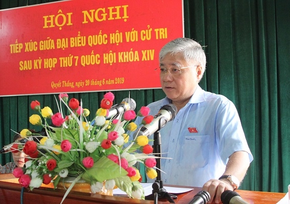 Bộ trưởng, Chủ nhiệm Đỗ Văn Chiến phát biểu tại Hội nghị