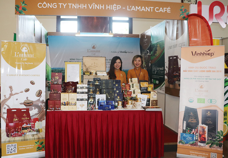 Sản phẩm của doanh nghiệp tại triển lãm