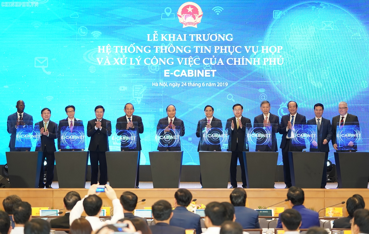 E-Cabinet là bước khởi đầu của Chính phủ số