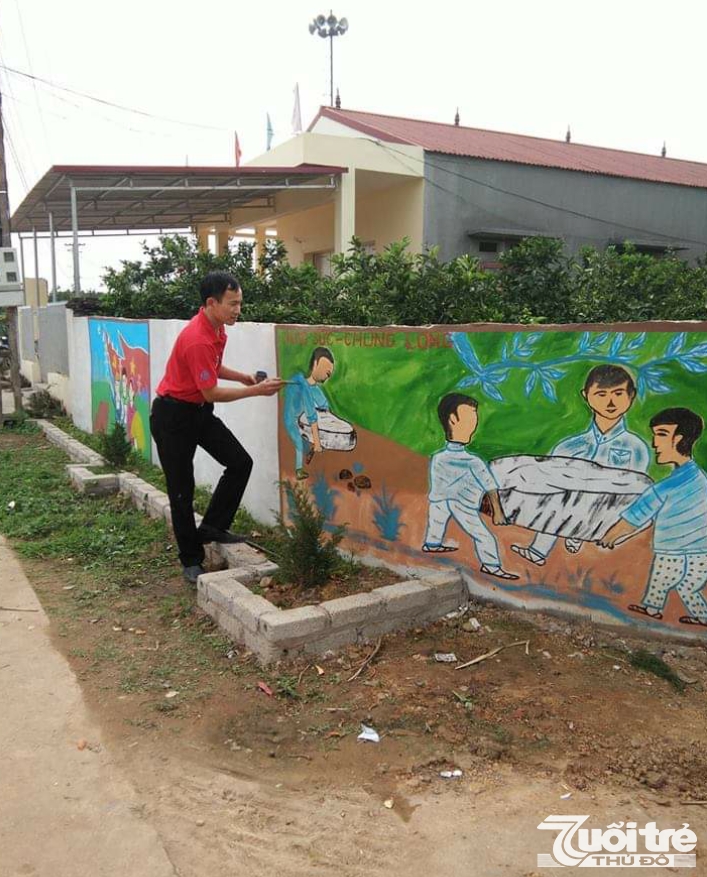 Bộ mặt nông thôn ngày càng thay đổi nhờ vào sự chung tay, góp sức của bà con nhân dân