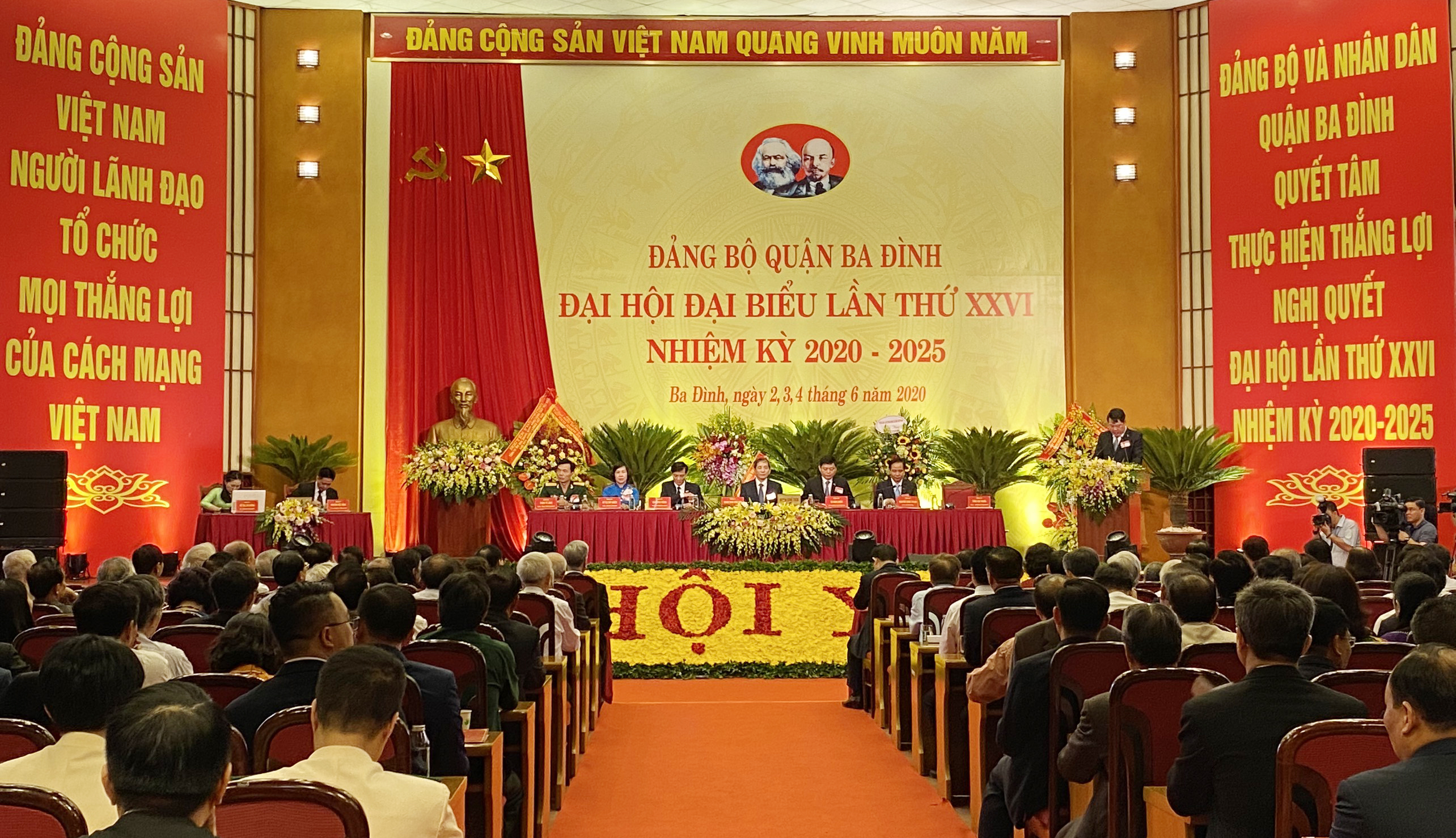 Sáng nay (3/6), Đại hội điểm khối quận của TP Hà Nội chính thức khai mạc