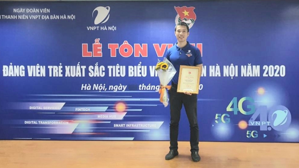 Đảng viên trẻ xuất sắc tiêu biểu của VNPT Hà Nội