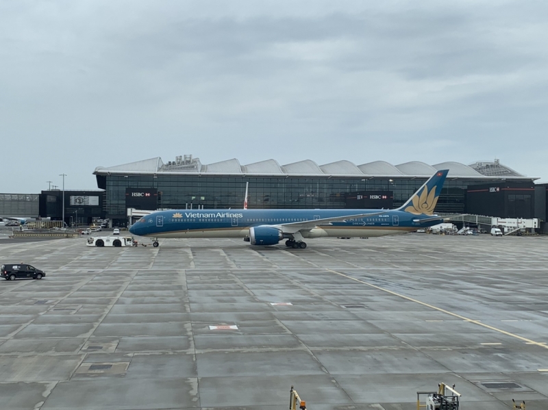 Vietnam Airlines sử dụng tàu bay lớn nhất là Boeing 787-10 Dreamliner để khai thác chuyến bay