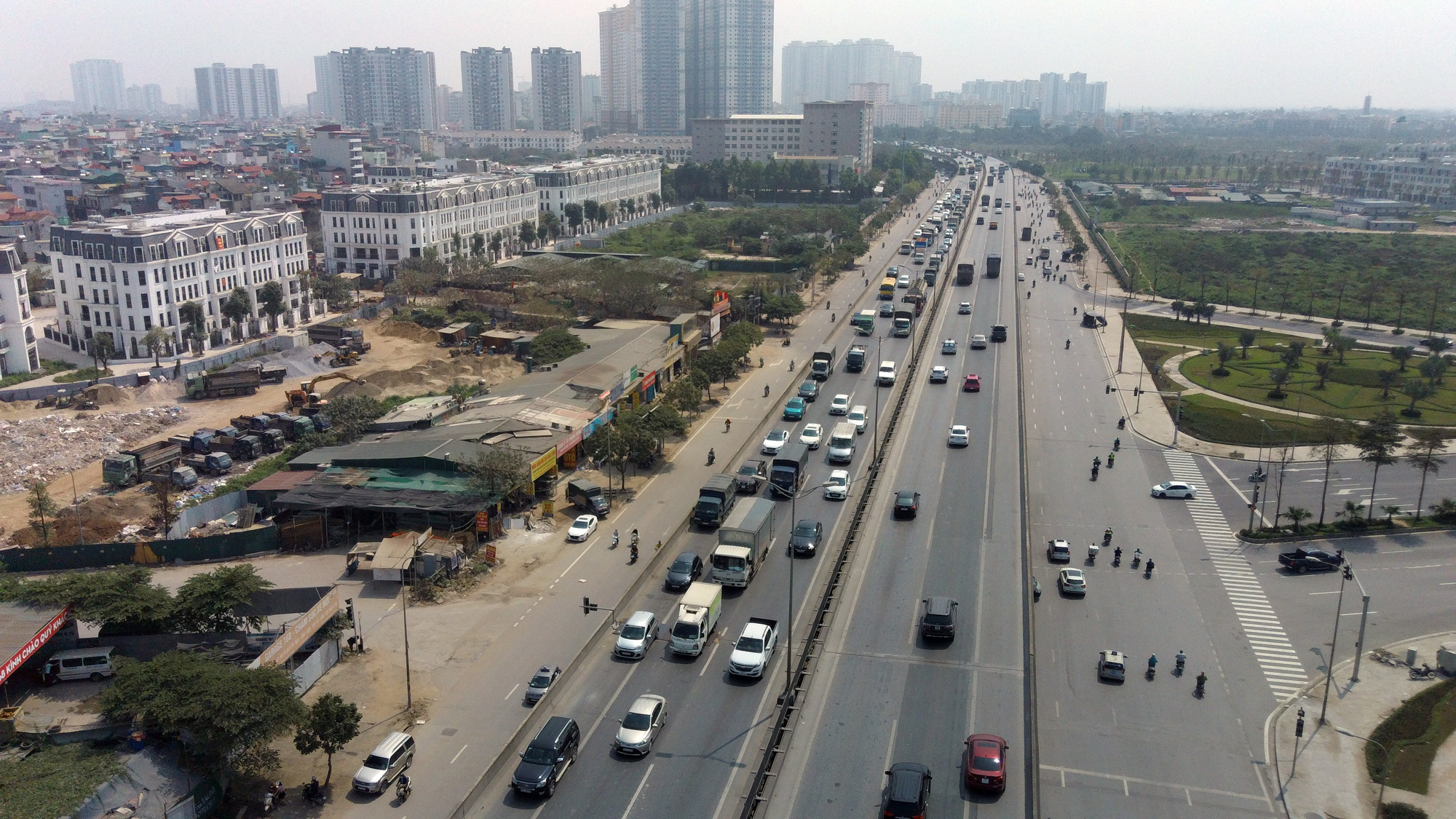 Điều chỉnh tốc độ khai thác trên tuyến đường vành đai 3 xuống 60km/h