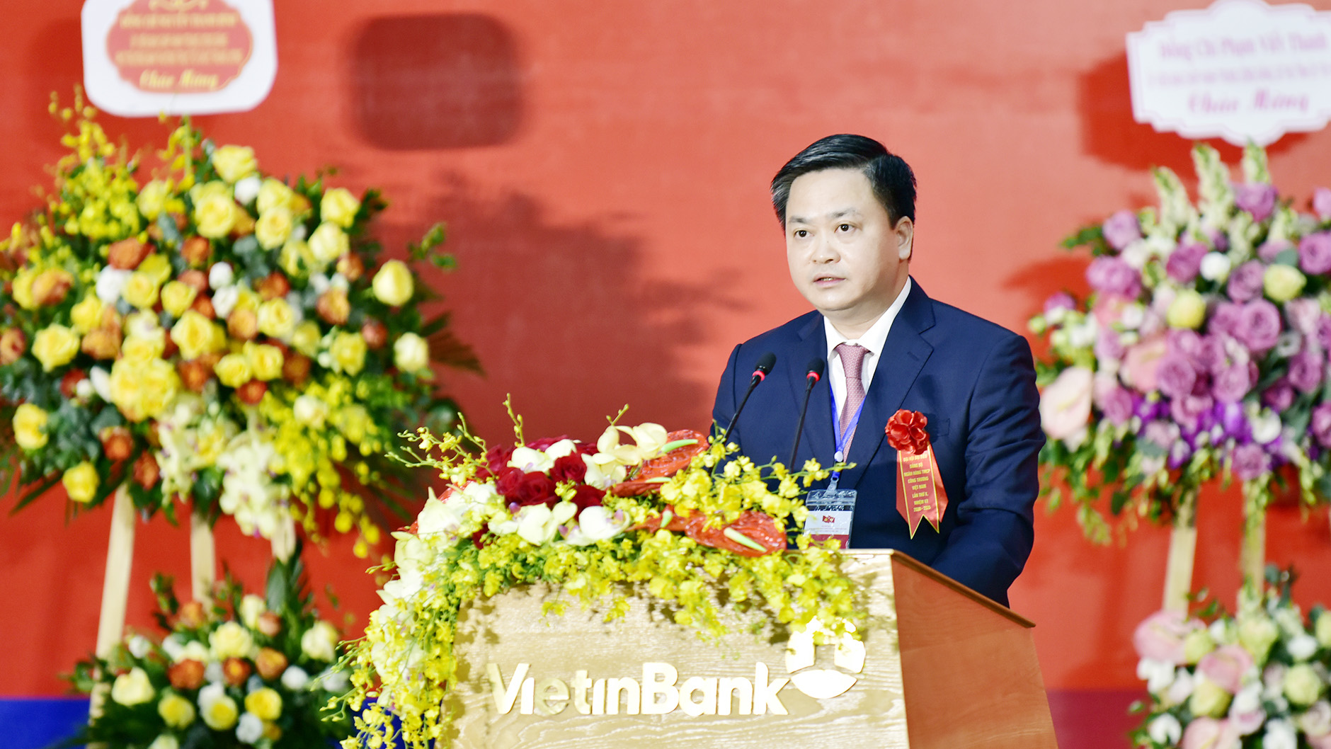 Đồng chí Lê Đức Thọ tái nhiệm Bí thư Đảng ủy Ngân hàng Công thương Việt Nam