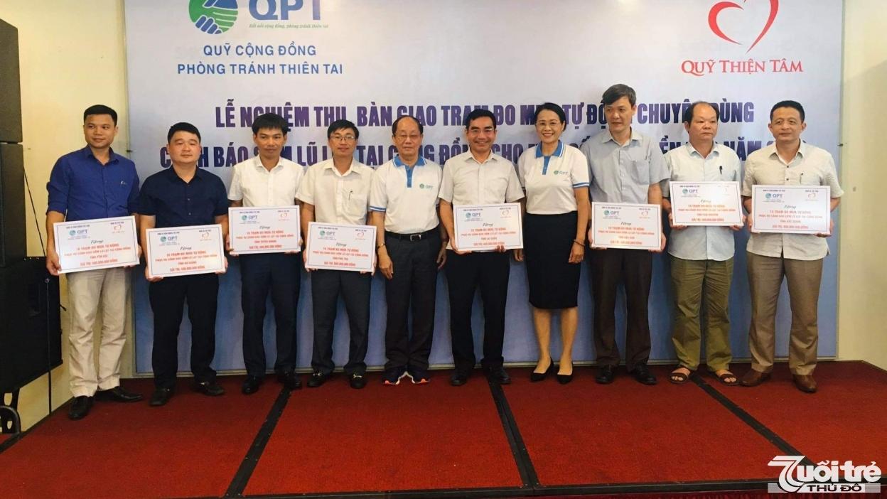 Trạm đo mưa tự động tại Phú Thọ sẽ phục vụ cảnh báo lũ sớm cho 8 tỉnh phía Bắc
