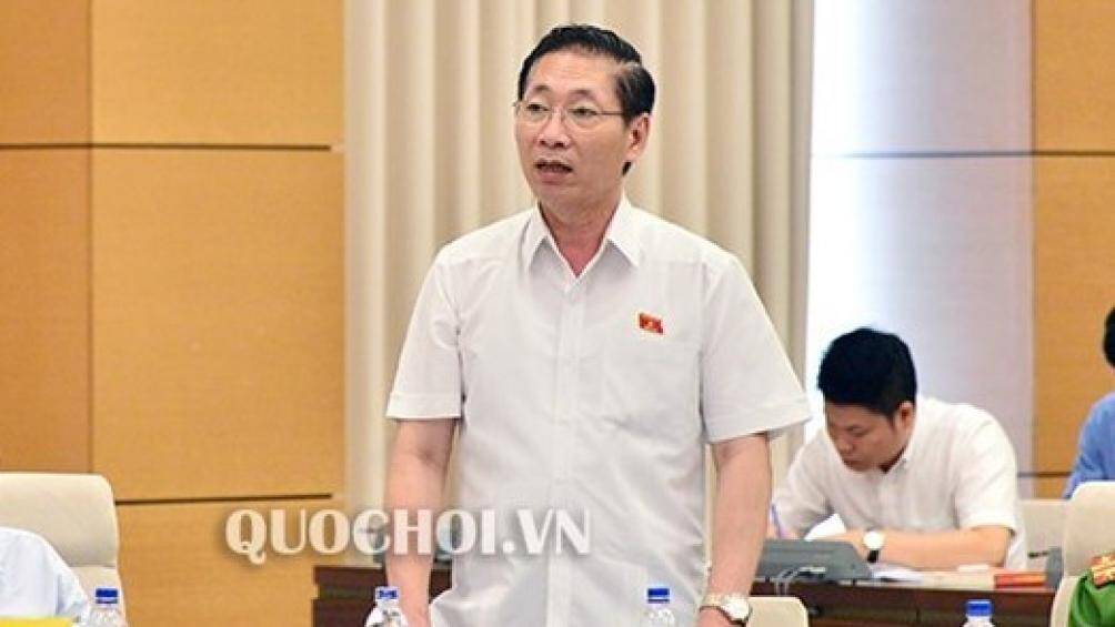 Đại biểu Nguyễn Chiến (đoàn Hà Nội) cho rằng, cần thiết quy định mức xử phạt tối đa (Ảnh: Quochoi.vn)