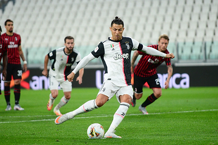 Ronaldo đã có 26 lần thực hiện không thành công các pha đá phạt đền.