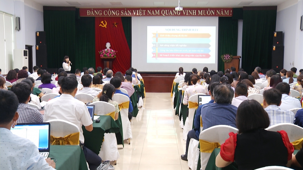 Quảng Ninh: Tập huấn nghiệp vụ công tác thi tốt nghiệp THPT 2020