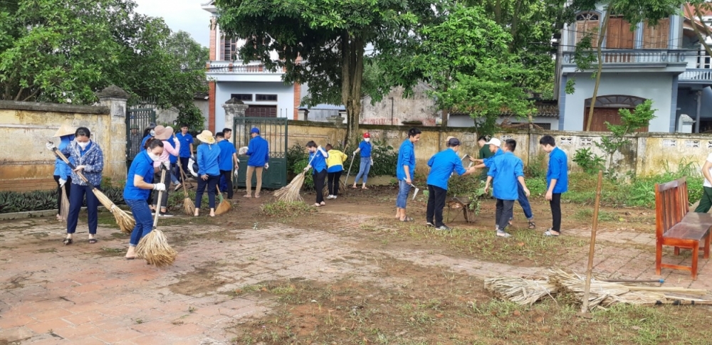 Nhiều hoạt động vì cộng đồng được tuổi trẻ Sơn Tây triển khai ngay sau lễ phát động