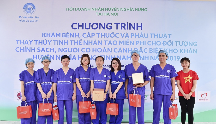 Sao Thái Dương đồng hành cùng chương trình khám bệnh, cấp thuốc và phẫu thuật miễn phí cho người nghèo năm 2019