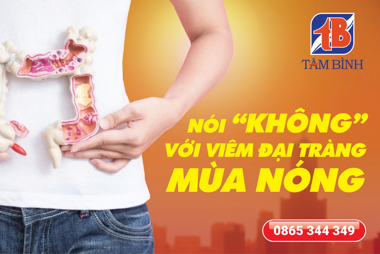 Nói “không” với viêm đại tràng mùa nóng