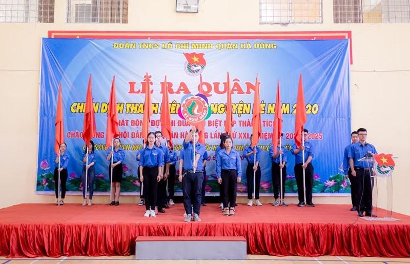 Mùa hè tình nguyện năm 2020 được tuổi trẻ Hà Đông thực hiện với 4 chiến dịch gắn với từng khối đối tượng