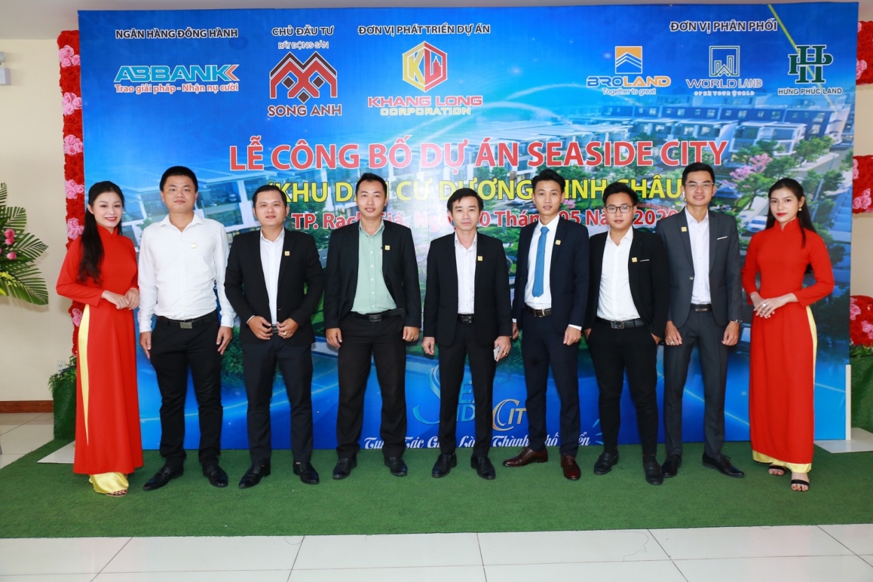 Khang Long Corp là đơn vị phát triển dự án Seaside City tại Rạch Giá - Kiên Giang