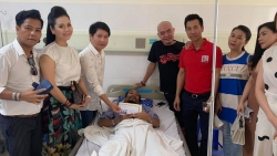 Quỹ Tình Nghệ sĩ vào bệnh viện thăm ca sĩ Hồ Phàm bị bắn