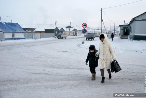 Một ngày mùa đông ở Verkhoyansk (Ảnh: visityakutia)