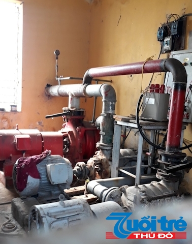 Hệ thống máy bơm nước và các công trình của ông Tiến đầu tư nay được HĐXX tuyên trả về cho UBND xã Du Lễ quản lý, vận hành cấp nước cho dân