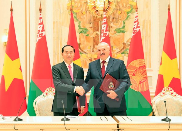 Quan hệ Việt Nam với Belarus và Nga ngày càng phát triển toàn diện