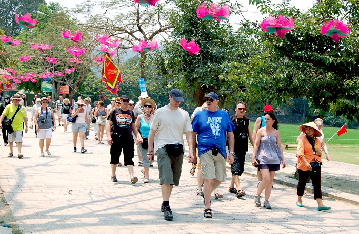 Khách du lịch quốc tế tham quan Hà Nội tháng 6 tăng 37,4%