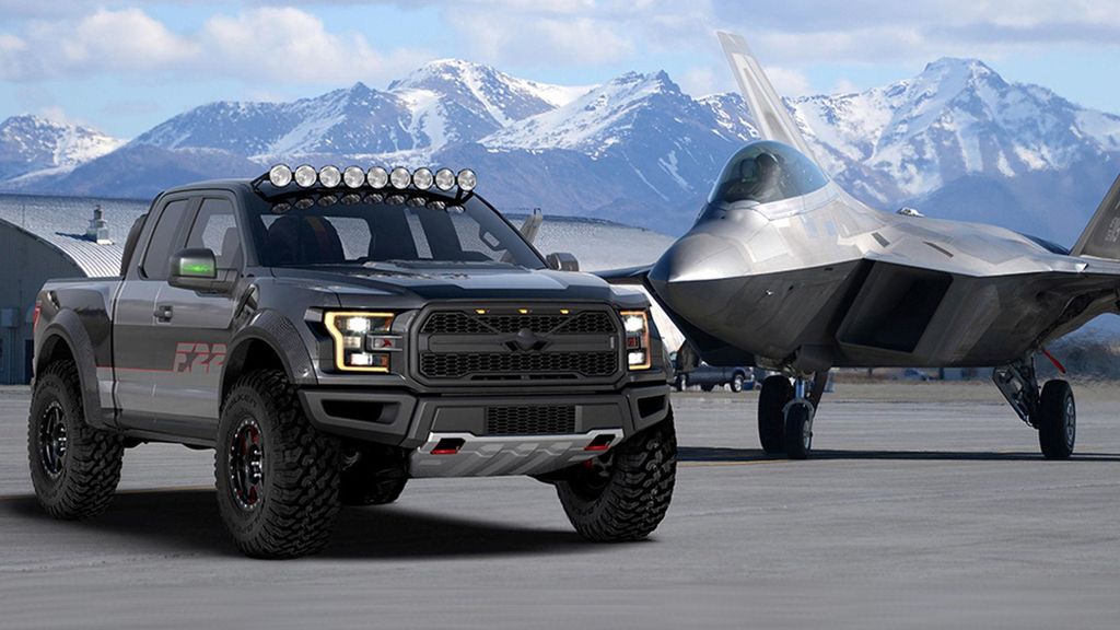 Phiên bản đặc biệt Ford F-150 Raptor được lấy cảm hứng từ máy bay chiến đấu F-22 Raptor