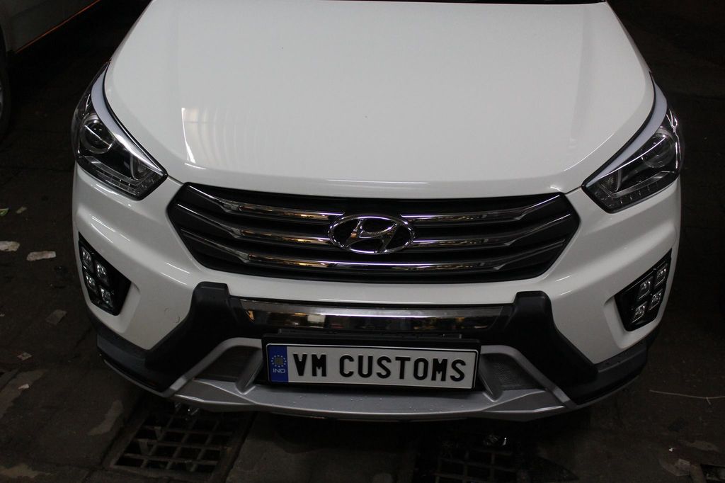 Hyundai Creta được tinh chỉnh với đèn sương mù 