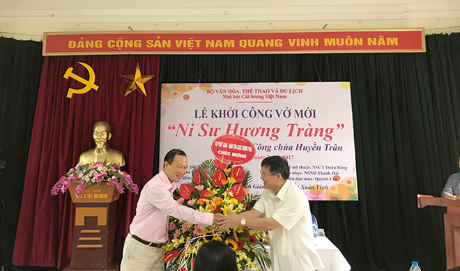 Khởi công vở diễn lịch sử về công chúa Huyền Trân