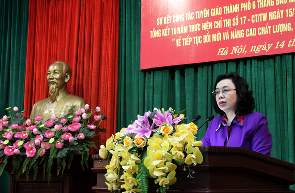 Chú trọng xây dựng công tác tư tưởng vững mạnh ngay từ cơ sở