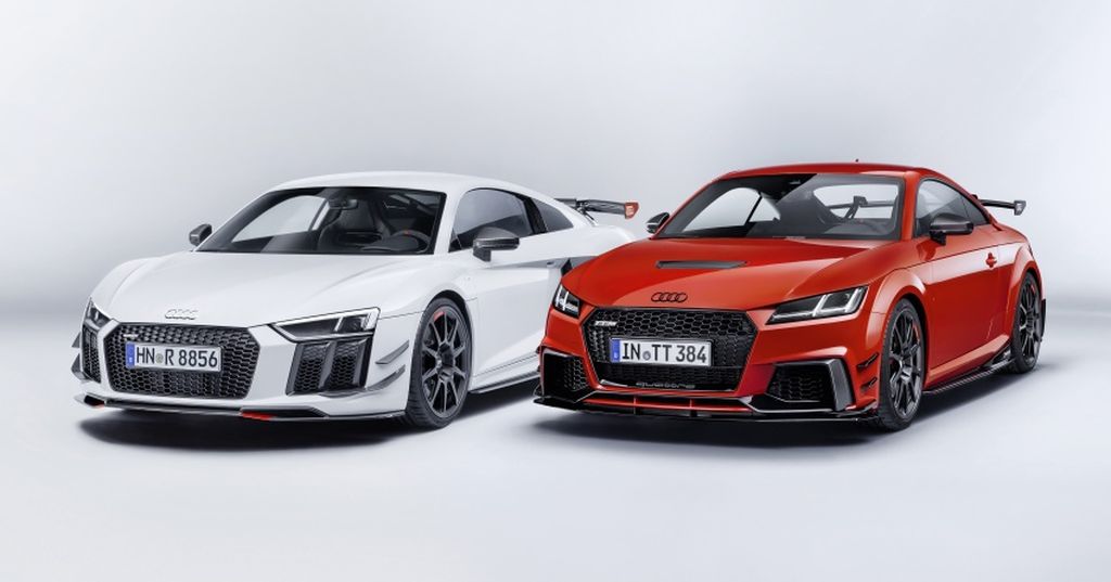 Audi tung các thành phần hiệu suất của Audi Sport cho R8 và TT mới