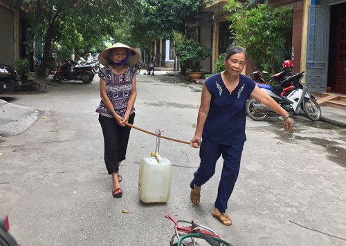 Khu đô thị Đại Kim: Bất an vì thiếu nước sinh hoạt