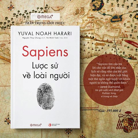 Sapiens – cuốn sách khác lạ về lịch sử loài người sắp ra mắt độc giả Việt Nam