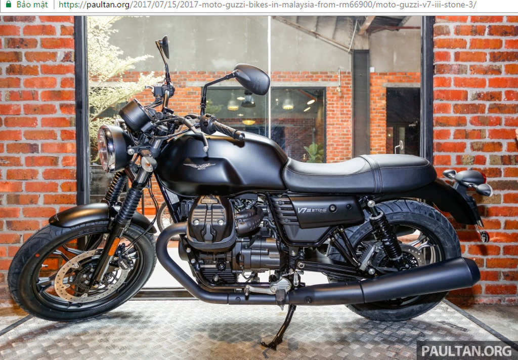 Moto Guzzi giới thiệu 3 mẫu xe mới của tại Malaysia, giá từ 355 triệu VNĐ