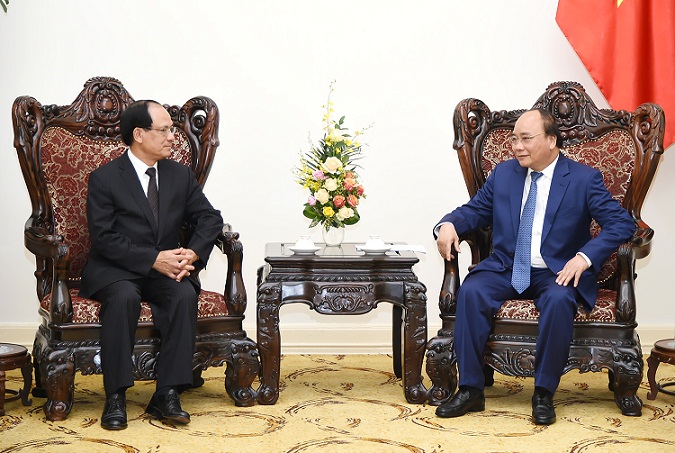 Thủ tướng tiếp Tổng thư ký ASEAN Lê Lương Minh
