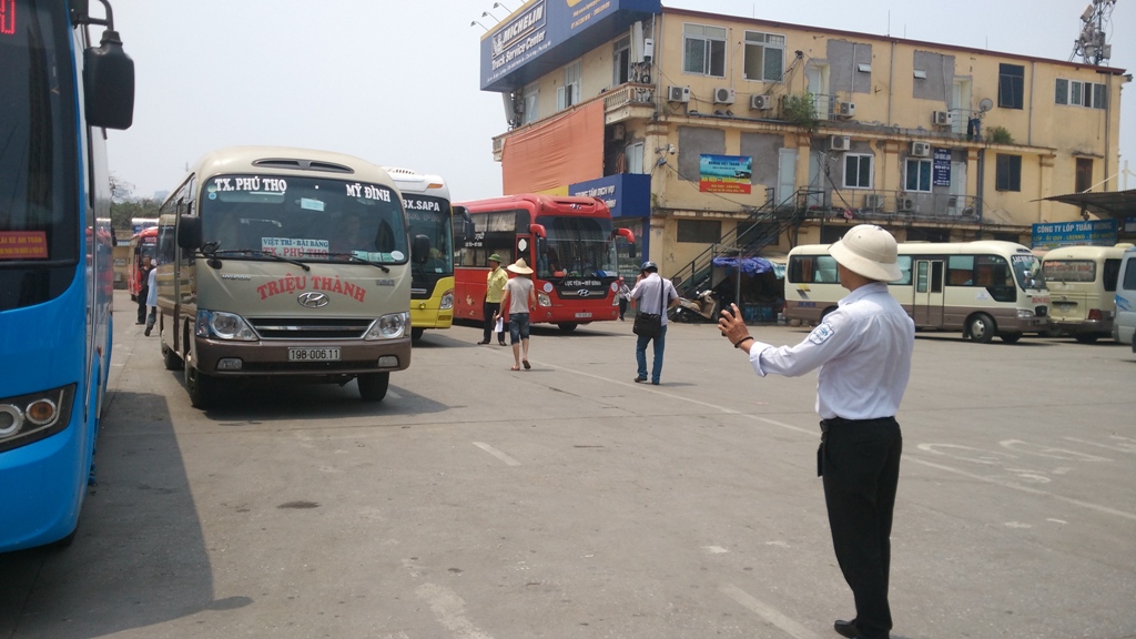Hoàn tất di chuyển 53 xe khách tuyến Mỹ Đình – Ninh Bình