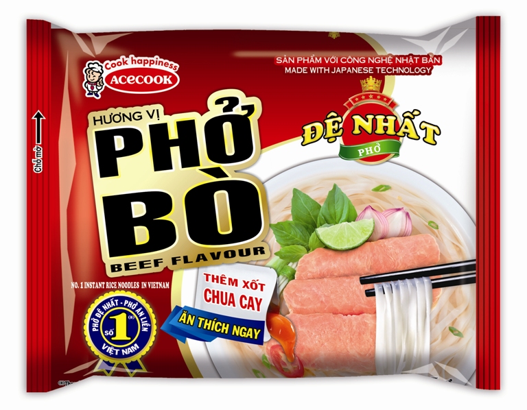 Acecook Việt Nam ra mắt sản phẩm Phở Đệ Nhất