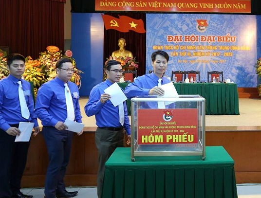 17 đồng chí được bầu vào BCH Đoàn Văn phòng Trung ương Đảng