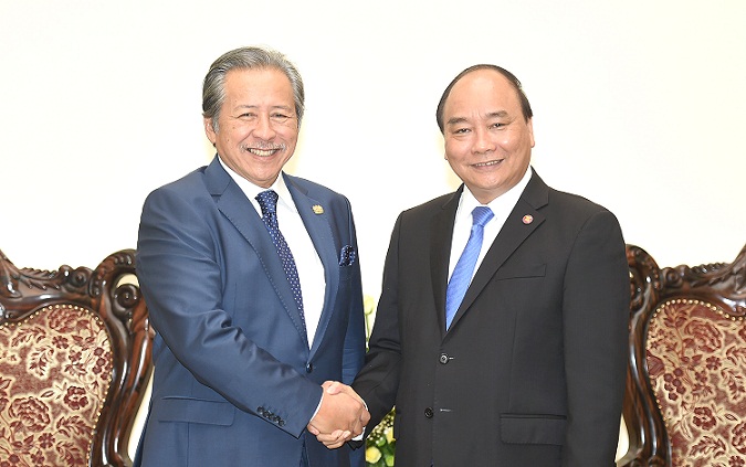 Thủ tướng Nguyễn Xuân Phúc tiếp Bộ trưởng Ngoại giao Malaysia