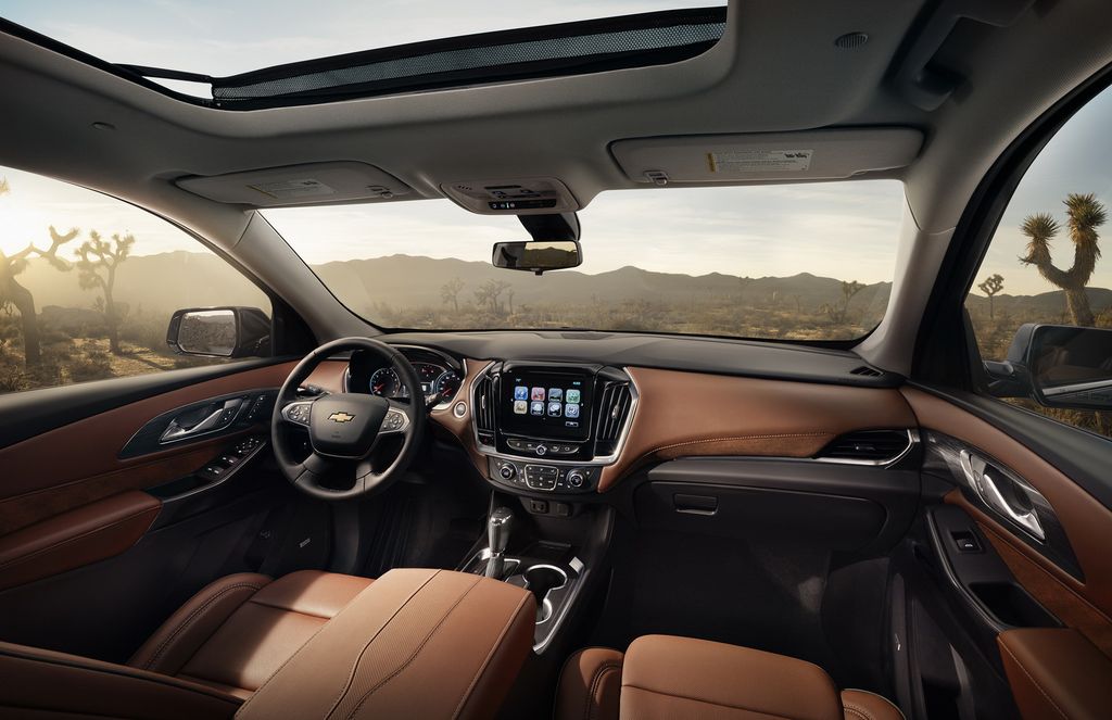 Chevrolet Traverse 2018 sẽ nhận được nhiều công nghệ và tiện ích mới