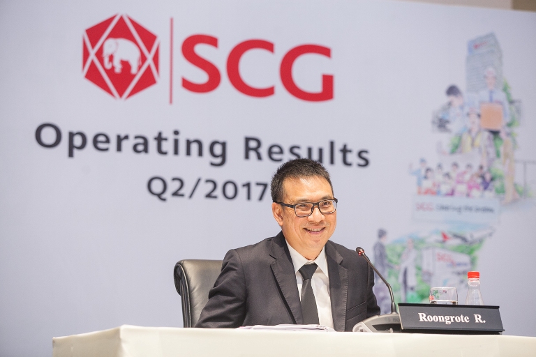 Tập đoàn SCG công bố kết quả kinh doanh Quý 2 và nửa đầu năm 2017