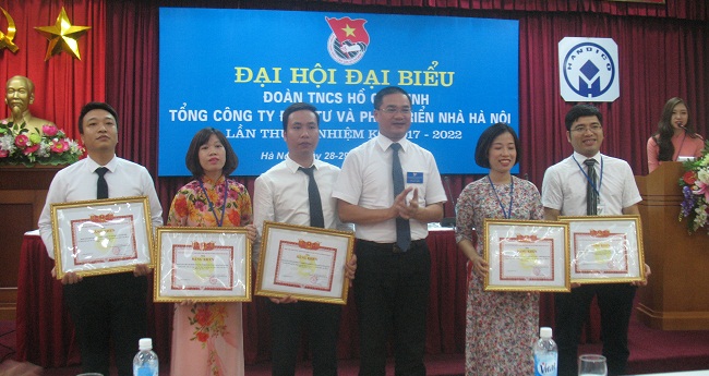 Đồng chí Vũ Huy Thắng tái cử chức danh Bí thư Đoàn Thanh niên HANDICO