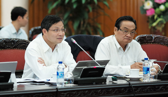 Thủ tướng Nguyễn Xuân Phúc làm việc với Tổ tư vấn kinh tế