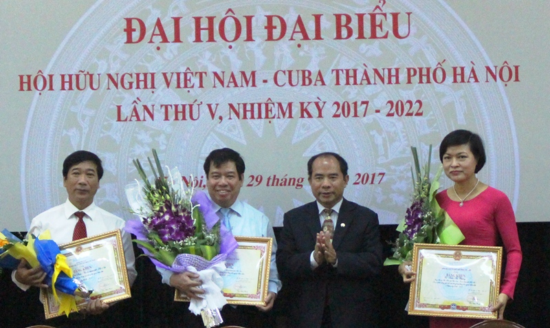 PGS.TS Nguyễn Viết Thảo được bầu làm Chủ tịch Hội Hữu nghị Việt Nam–Cuba TP Hà Nội