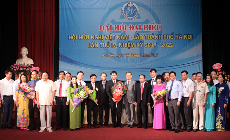 Đồng chí Nguyễn Văn Thắng giữ chức Chủ tịch Hội hữu nghị Việt Nam – Lào TP Hà Nội