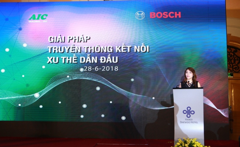Bosch giới thiệu sản phẩm âm thanh hiện đại trong sự kiện Giải pháp Truyền thông kết nối