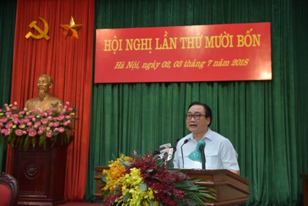 Toàn văn bài phát biểu kết luận Hội nghị lần thứ 14 của Bí thư Thành ủy Hà Nội Hoàng Trung Hải